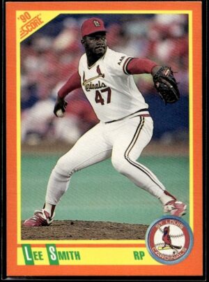 1990 Score Rookie & Traded St. Louis Cardinals #48T Lee Smith
