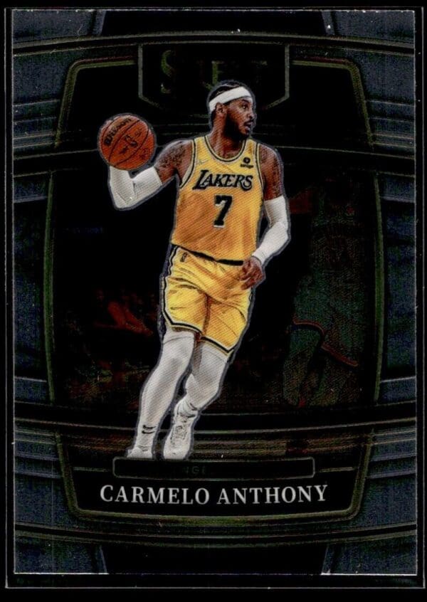 2021 Panini Select Los Angeles Lakers #31 Carmelo Anthony
