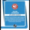 2021 Donruss Atlanta Hawks #231 Jalen Johnson RC Rookie