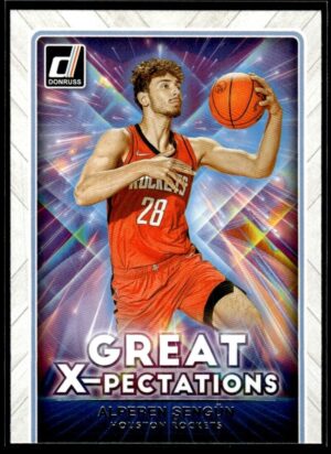 2021 Donruss Great X-Pectations Houston Rockets #15 Alperen Sengun