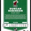 2021 Donruss Miami Heat #107 Duncan Robinson Orange Holo Laser