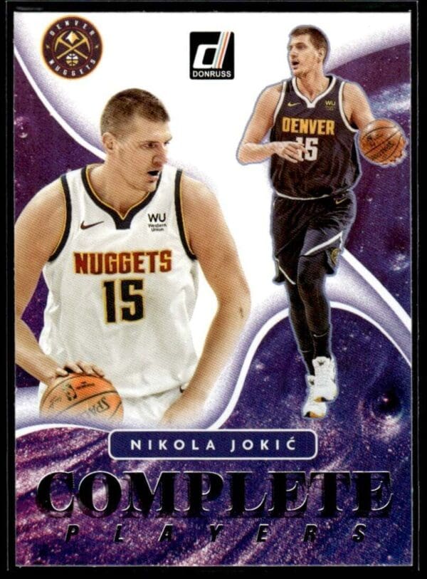 2021 Donruss Complete Players Denver Nuggets #17 Nikola Jokic