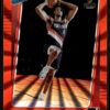 2021 Donruss Portland Trail Blazers #245 Greg Brown III RC Rookie Orange Holo La