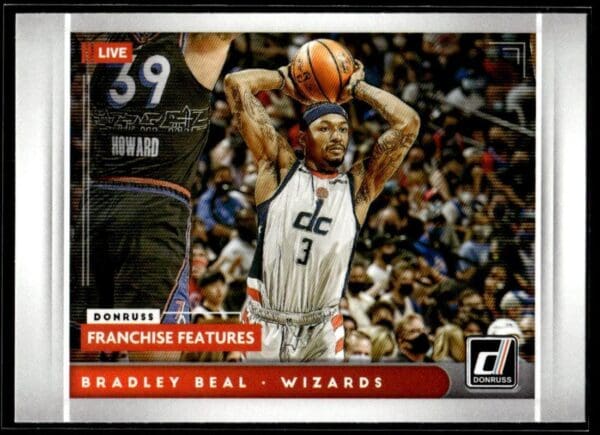 2021 Donruss Franchise Features Washington Wizards #16 Bradley Beal