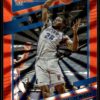 2021 Donruss Detroit Pistons #113 Isaiah Stewart Orange Holo Laser