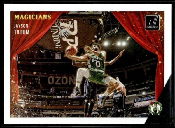 2021 Donruss Magicians Boston Celtics #6 Jayson Tatum