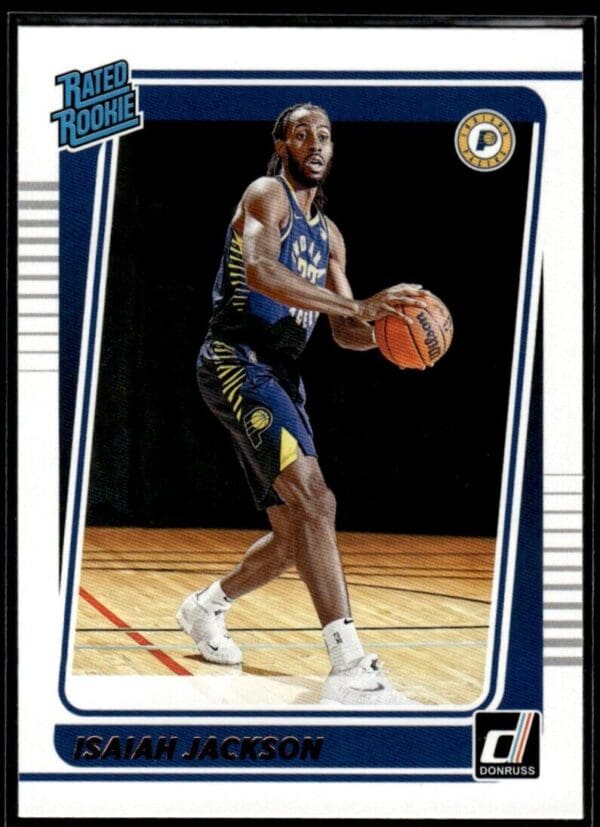 2021 Donruss Indiana Pacers #217 Isaiah Jackson RC Rookie