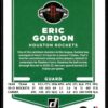 2021 Donruss Houston Rockets #37 Eric Gordon Orange Holo Laser