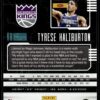2020 Panini Chronicles Playbook Sacramento Kings #188 Tyrese Haliburton RC Rooki