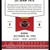 2020 Panini Chronicles Houston Rockets #117 Jae'Sean Tate