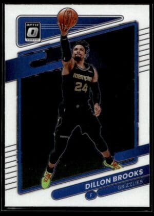 2021 Donruss Optic Memphis Grizzlies #136 Dillon Brooks