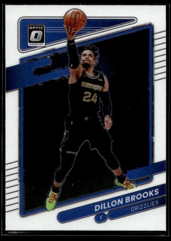 _10 2021 Donruss Optic Memphis Grizzlies #136 Dillon Brooks