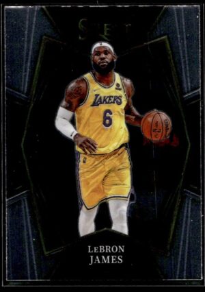2021 Panini Select Los Angeles Lakers #195 LeBron James