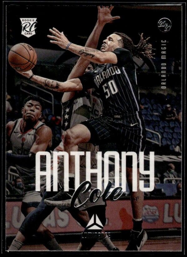 2020 Panini Chronicles Luminance Orlando Magic #137 Cole Anthony RC Rookie