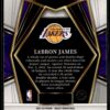 2021 Panini Select Los Angeles Lakers #195 LeBron James