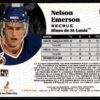 1991 Pro Set St. Louis Blues #557 Nelson Emerson