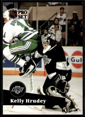 1991 Pro Set Los Angeles Kings #102 Kelly Hrudey