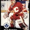 1991 Pro Set Toronto Maple Leafs #367 Rick Wamsley