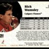 1991 Pro Set Toronto Maple Leafs #367 Rick Wamsley