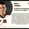 1991 Pro Set Minnesota North Stars #288 Dave Gagner
