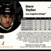 1991 Pro Set Los Angeles Kings #103 Dave Taylor