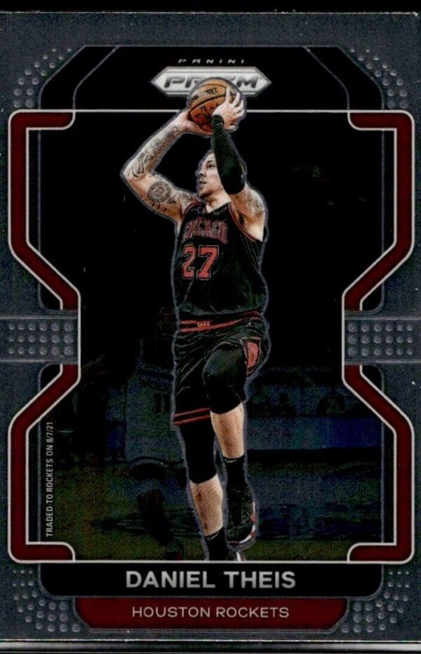 2021-22 Panini Prizm Daniel Theis Houston Rockets #3