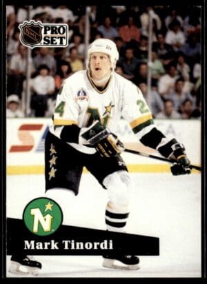 1991 Pro Set Minnesota North Stars #107 Mark Tinordi