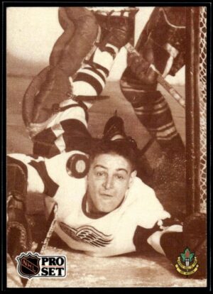 1991 Pro Set Detroit Red Wings #343 Terry Sawchuk