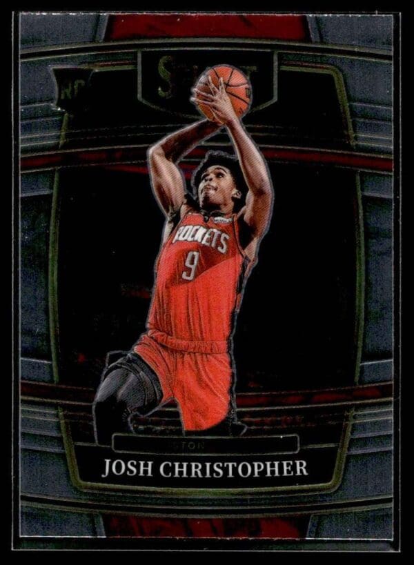 2021 Panini Select Houston Rockets #48 Josh Christopher RC Rookie