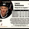 1991 Pro Set Los Angeles Kings #104 Larry Robinson