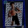 2021 Donruss San Antonio Spurs #212 Joshua Primo RC Rookie Blue Velocity