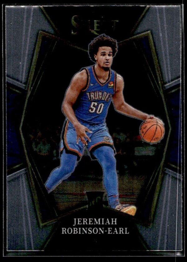 2021 Panini Select Oklahoma City Thunder #182 Jeremiah Robinson-Earl