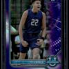 2021 Bowman University  #34 Pete Nance 81/299 Purple Refactor