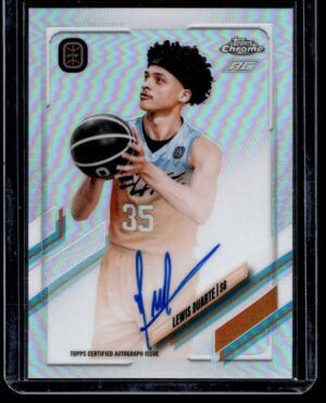 2022 Topps  #CA-LD Lewis Duarte RC Rookie Autographed Refractor