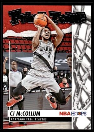 _10 2021 Hoops Prime Twine Portland Trail Blazers #14 CJ McCollum