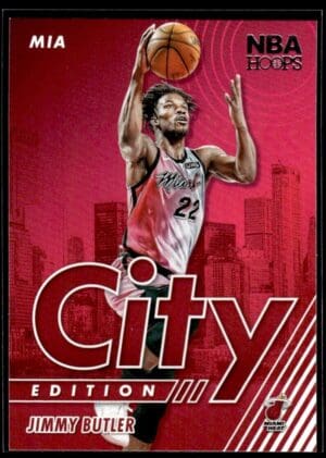 2021 Hoops City Edition Miami Heat #8 Jimmy Butler