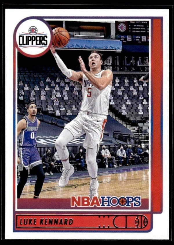 2021 Hoops Los Angeles Clippers #116 Luke Kennard Red Back