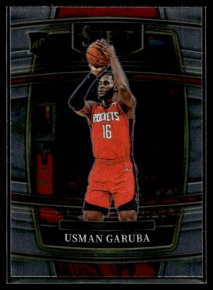 2021 Panini Select Houston Rockets #56 Usman Garuba RC Rookie