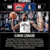 2021 Hoops Road to the Finals Los Angeles Clippers #30 Kawhi Leonard 1876/2021
