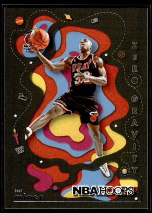 _10 2021 Hoops Zero Gravity Miami Heat #15 Harold Miner