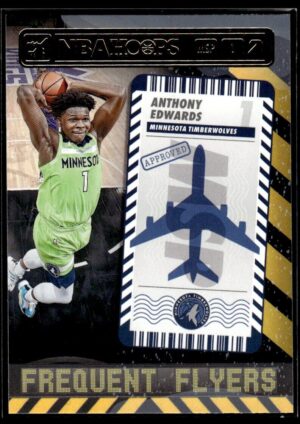 _10 2021 Hoops Frequent Flyers Minnesota Timberwolves #7 Anthony Edwards