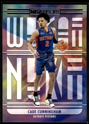 _10 2021 Hoops We Got Next Detroit Pistons #1 Cade Cunningham RC Rookie