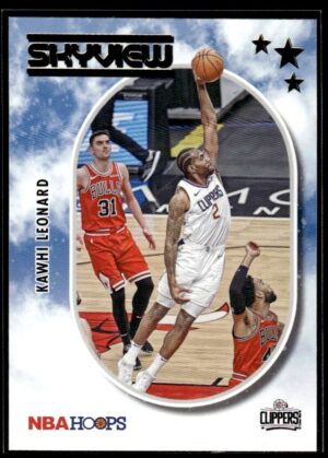 2021 Hoops Skyview Los Angeles Clippers #12 Kawhi Leonard