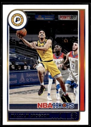_10 2021 Hoops Indiana Pacers #153 Malcolm Brogdon Red Back