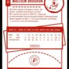 2021 Hoops Indiana Pacers #153 Malcolm Brogdon Red Back