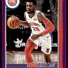 2021 Hoops Detroit Pistons #185 Josh Jackson Purple