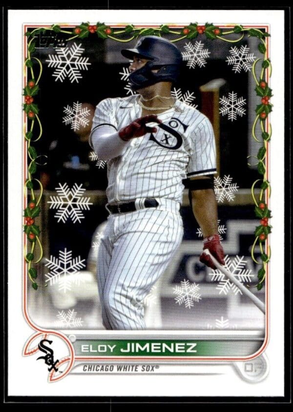 2022 Topps Holiday Chicago White Sox #36 Eloy Jimenez