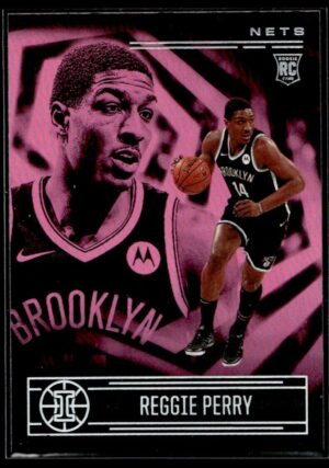 2020 Panini Illusions Brooklyn Nets #184 Reggie Perry RC Rookie Pink