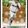 2022 Topps Holiday Philadelphia Phillies #186 Luke Williams RC Rookie