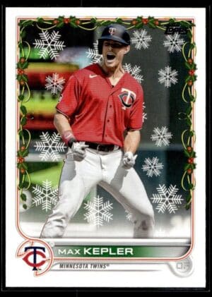 _10 2022 Topps Holiday Minnesota Twins #79 Max Kepler